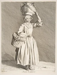 Fiatal tejeslány, 1737.
