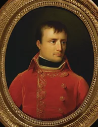 Bonaparte Napóleon mint első konzul (lihegve)