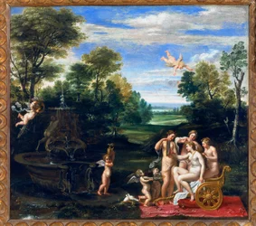 Vénusz toalettje, 1595-1609 körül (olaj, vászon)