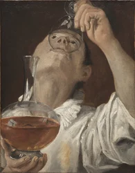 Fiú iszik