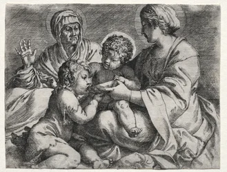 Szűz a tállal, 1606.