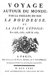 Louis Antoine, Comte de Bougainville (1729-1811) francia navigátor „Utazás a világ körül a La Boudeuse király fregattjával és a L