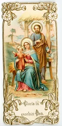 Szent család (kromolitográfia)