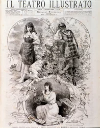 Illusztráció Mignonhoz, Ambroise Thomas operája (metszet