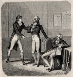 Maximilien Robespierre – Louis de Saint-Just (Saint-Just