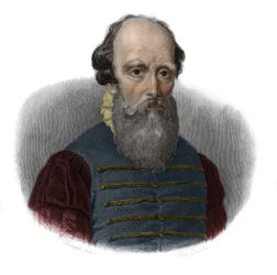 Bernard Palissy (1510 - 1589) portréja a „” Hasznos férfiak portréi és története: minden országból és minden körülményből származó férfiak és nők, akik jogot szereztek a férfiak elismerésére” című kiadványban, amelyet a Montyon és Franklin Társaság adott k