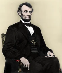 Abraham Lincoln portréja – Abraham Lincoln (1809-1865) portréja, az Amerikai Egyesült Államok 16. elnöke.