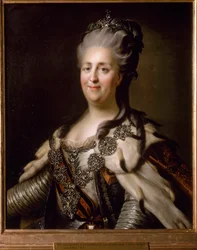 II. oroszországi Katalin portréja (Nagy Katalin)
