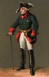 II. FREDERIK (1712-1786) portréja, akit Nagy Frigyes porosz királyként ismernek