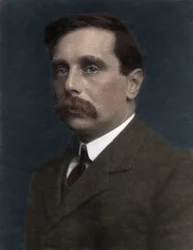 H. G. Wells portréja – Herbert George Wells 1866-1946