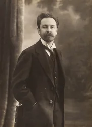 Alekszandr Szkrjabin (1872-1915) zeneszerző portréja
