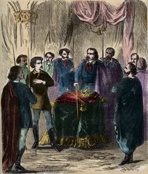 Egy Illuminatus fogadása (titkos társaság) - Reception d