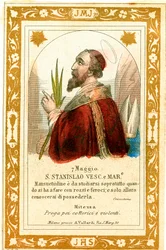 Szent Stanislaus vértanú (metszet