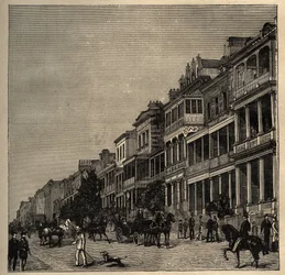 Sydney - Ausztrália - 1890 - metszet 1890