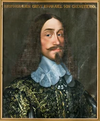Johan Axelsson gróf Oxenstierna portréja 1611-1657.