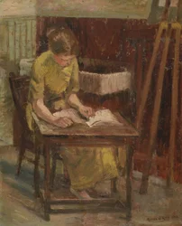 Olvasó lány (I)