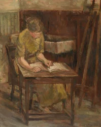 Olvasó lány (II)