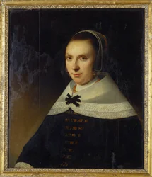 Fiatal nő portréja, 1654