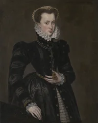 Udvari hölgy portréja, 1560-70