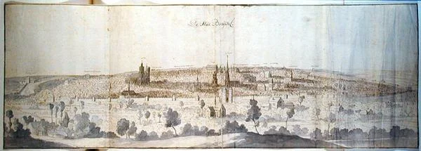 Panorámás kilátás Brüsszelre
