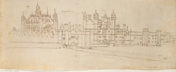 A Hampton Court Palace kápolnája és kapuháza, 1550-1560