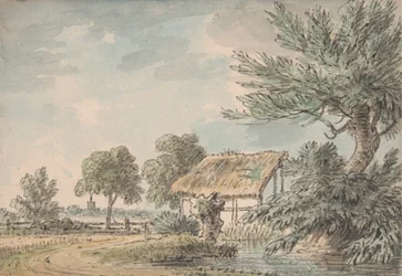 Tájkép Watford közelében, Hertfordshire