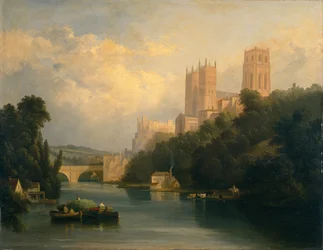 Durham katedrális (olaj, vászon)