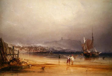 Scarborough (akvarell papíron)