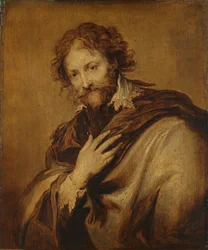 Peter Paul Rubens (1577-1640) portréja, 1630-50 körül (olaj, tábla)