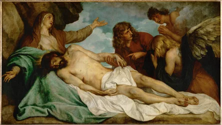 Krisztus siratása (olaj, vászon)