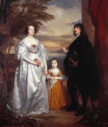 James Stanley, Lord Strange (1607-1651), Charlotte de La Trémoille (1599-1664) és Lady Henrietta Maria Stanley (1630-1685) csoportos portréja.