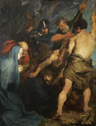 Jézus Krisztus viseli a keresztet