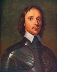 Oliver Cromwell, 1599-1658, angol hadvezér és politikus, 1906