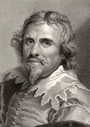 Daniel Mytens (kb.1590-1648) portréja, Edward Smith metszetével (metszet)