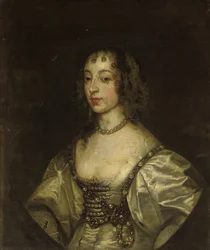 Henrietta Mária királyné portréja