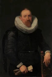 Férfi portréja, kb. 1618.