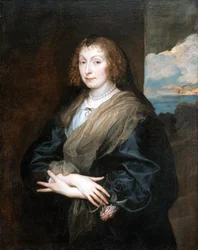 Rózsás nő portréja, 1635 és 1639 között