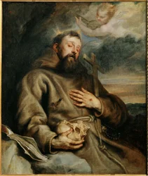 Assisi Szent Ferenc (festmény, vászon)