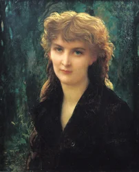 Eleonore de Uckermann bárónő (1853-1936) 1884