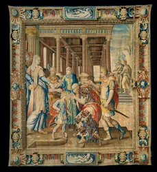 Gobelin " Artemisia története ", Párizs ...