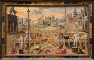 A triumvirátus mészárlásai (festmény)