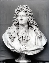 Jules Hardouin Mansart (1646-1708) mellszobra 1698 (márvány)