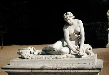 Nymfa kagylóval, a Parterre de Latone-ból