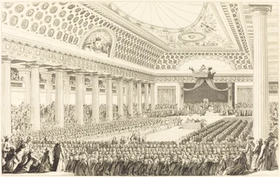 Az államok tábornokának megnyitója Versailles-ban, 1789. március 5-én