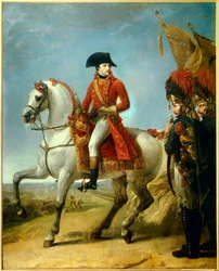 Napóleon Bonaparte (1769-1821) lovas portréja