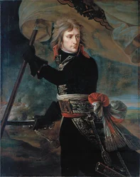 Bonaparte Napóleon az Arcole-i hídon
