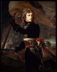 Napóleon Bonaparte az Arcole-i hídon, 1797.