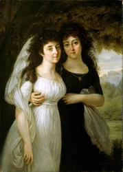 A Maistre nővérek portréja, 1796.