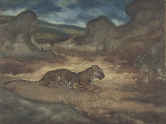Tigris a tájban, 1810-75.