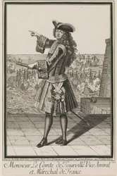 Monsieur Le Comte de Tourville Franciaország admirális-helyettese és márkija